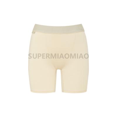 China Antibacterial Yellow Bamboo Women Underwear Boyshorts Ladies Bamboo Underwear S Bamboo Breathable Underwear S for sale