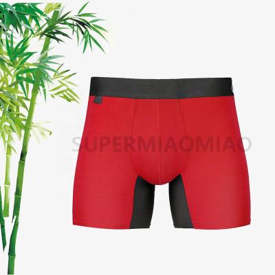 China Antibacterial Natural Bamboo Fiber Underwear Bamboo Boxer Briefs Men's Underwear S for sale