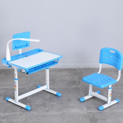 China Modern Ergonomic Modern Adjustable Student Desk And Chair School Furniture Study Classroom Kids for sale