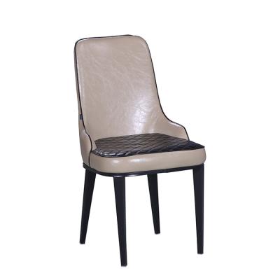 China Modern Design Gold Morden White Dining Room Metal Frames Dining Chairs Fabric Leather Dining Chair for sale