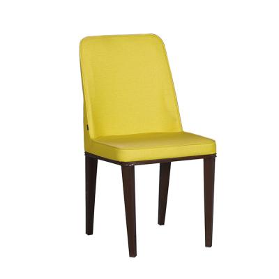 China Leisure Chair bulk cheap modern decorated yellow living room leather lounge chairs for sale