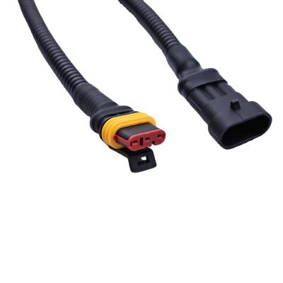 China Automotive special power supply for navigation recorder is connected with wiring harness and connecting wire for automobile atmosphere light for sale