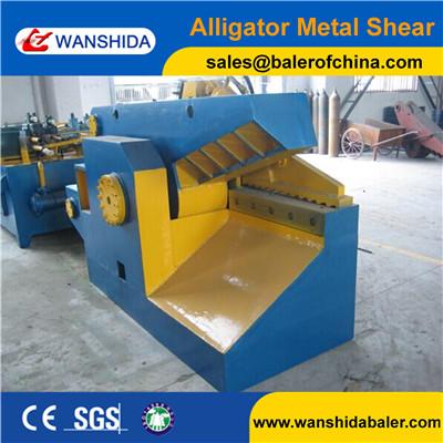 China Q43-1200 WANSHIDA Hydraulic Alligator Metal Shear Scrap Steel Pipes Waste Profiles Cutting Shear for sale