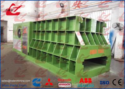 China Container Type Hydraulic Metal Shear Horizontal Box Shear Automatic Scrap Metal Cutting Machine for sale