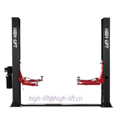 China Maintanence YL140 Auto Car Post Lifter China Car Crane 2 Pole Car Lifter 4T Two Capacity for sale