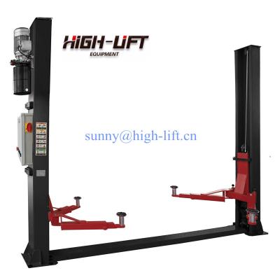 China Baseplate 2 Automatic Post Car Lift Automatic Liberation 4000kg Crane With Two Column 4T for sale