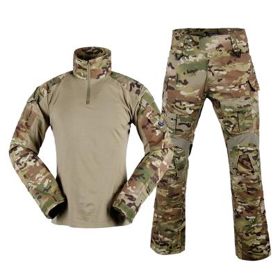 China Breathable Custom Clothing Camouflage Tactical Shirt Pants Combat Uniform G3 Multicam Tactical Uniforms for sale