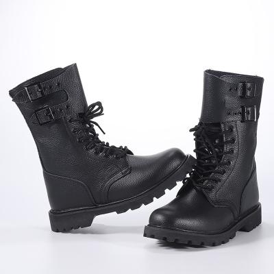 China Outdoor OEM Activies Top Sale Black High Cut French Boots Tactical Combat Boots for sale