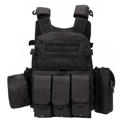 China Outdoor Activies Customized Logo Plate Carrier Body Gear Combat Tactical Vest Tactical Vest for sale