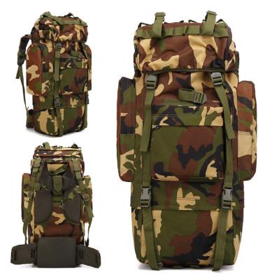 China Wholesale Custom Waterproof 65L MOLLE System Assault Raising Backpack Set Tactical Rucksack for sale