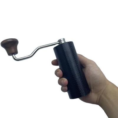 China Durable Portable Coffee Grinder Compact 1-3 Cup Capacity Outdoorvibe OEM Coffee Tool Hand Camping Coffee Grinder for sale