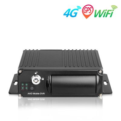 China New Release MDVR 4 Channel SD 3G 4G WIFI GPS 1080P AHD Two Mobile DVR Vehicle For Vehicle Truck RV Van Bus X3-4GW for sale