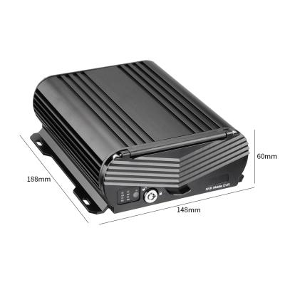 China Mobile Video Recording MNVR GPS 4 Channel 1080P IPC HDD NVR For Vehicle Truck RV Van Bus for sale