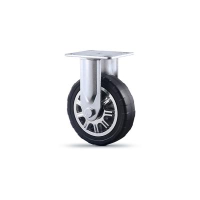 China Hot Selling High Quality Rigid Price Nice Price Rubber Wheel Casters Heavy Duty Quality For Sale for sale