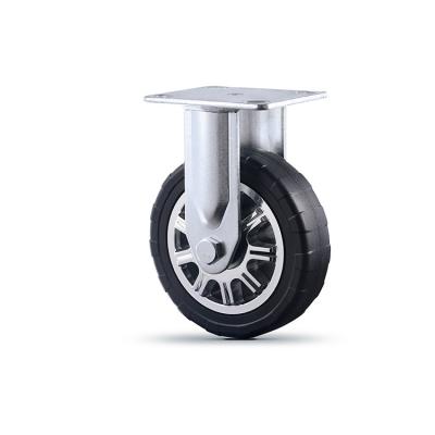 China Wholesale Cce Casting Rigid Hot Selling Wear Resistant Wear Resistant Side Caster Rubber Wheels On Sale for sale