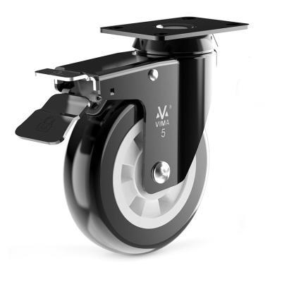 China China Manufacturer Rigid Durable And Easy To Install Heavy Duty Nylon Leveling Casters For Sale for sale