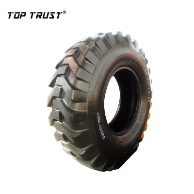 China Nylon suitable for heavy duty scraperd dump trucks and OTR loader tires 17.5-25 for sale