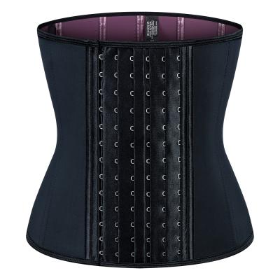 China Durable Latex Slimming Corset Shaper Plus Size Hook Waist Trainer Sauna Sweat Waist Trainer For Women for sale