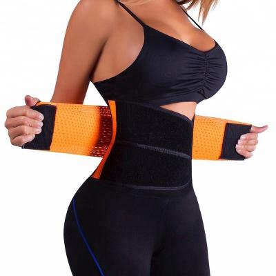 China High Quality Clear Inventory Neoprene Waist Trainer Adjustable Slimming Corset Belt Back Support Bands For Exercise for sale