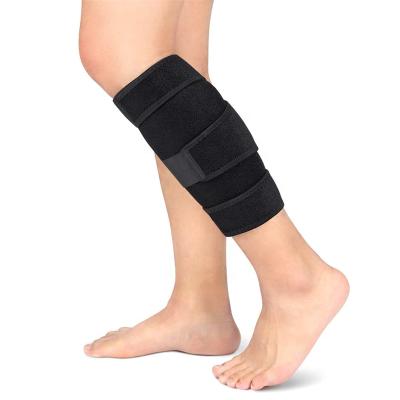 China Custom Logo Neoprene Leg Trimmer Sweat Slimming Calf Brace Wraps Belt For Men And Women for sale