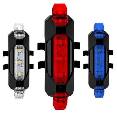 China MOTO bicycle super bright smd led lamp Usb bicycle light rear red light rgbw led wheel full color beacon light for sale