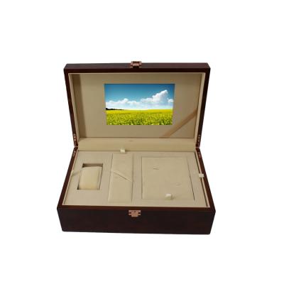 China Europe lcd screen 7 inch hd jewelry box with video for sale