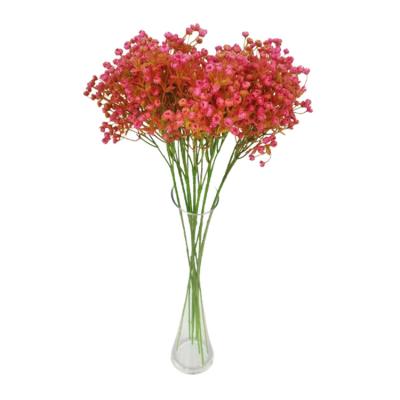 China Plastic+iron wire Wholesale Price Artificial Babysbreath Flowers For Party Hotel Wedding Table Decorative Flowers for sale