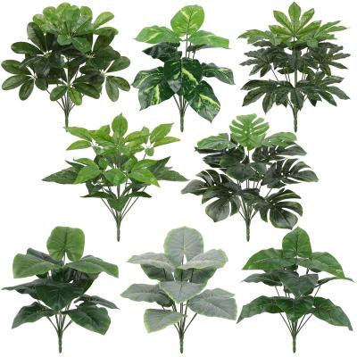 China Plastic+iron wire Wholesale 18 Heads Artificial Plants High Quality Bonsai Decoration For Wedding Decor Home Decor for sale