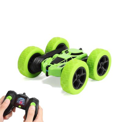 China RC Model RC Car 2.4Ghz 4CH Remote Control Stun RC Car Rechargeable Double Sided 360 Degree Rotating Flips RC Vehicle Toys With LED Light for sale