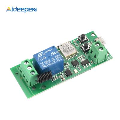 China 5V WiFi Switch Sealed Wireless Smart Relay Module for Apple Android Home APP for sale