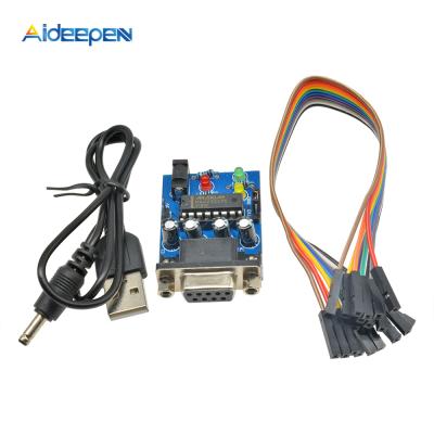 China Atmega16 RS232 To TTL Serial Converter Module COM Board MAX232CPE Transfer Chip 010112 for sale