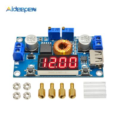 China New 5A CC/CV LED Drive Lithium Power Charger Step Down Module With USB Voltmeter 010530 for sale