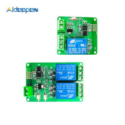 China 1/2 Channel ESP8266 ESP-01 WIFI Wireless Relay Module DC 5V IOT Board Smart Home 42.8*62.4mm for sale