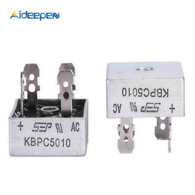 China Motorcycle KBPC5010 50A 1000V Diode Bridge Rectifier Diode KBPC 5010 Power Rectifier Diode Electronic Componentes for sale