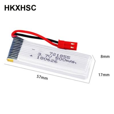 China Wholesale toys rechargeablelipo battery 3.7v Li-polymer battery 500mah lithium polymer battery for sale