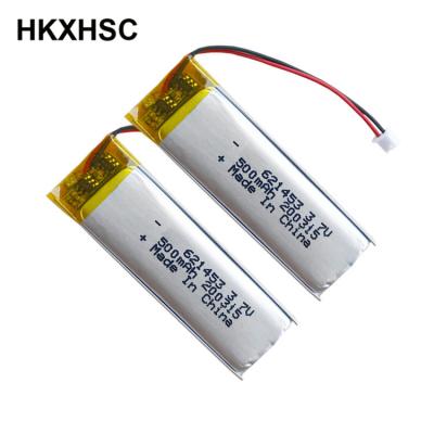 China OEM Rechargeable Li-ion Li-ion Lithium Polymer 3.7V 500mAh 1.85Wh Lipo Battery Customized Toys 500mah 103450 for sale