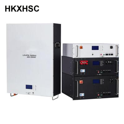 China 6000 Cycles 10KW Energy Storage LiFePO4 Battery Solar Home Battery 48V 200AH 10KWH Power Wall 100Ah/200Ah for sale