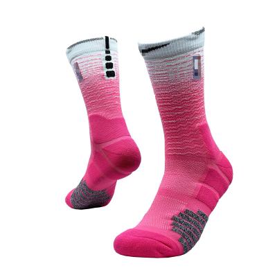 China High Grade QUICK DRY Famous Brand Mens Elite Basketball Custom Running Socks for sale