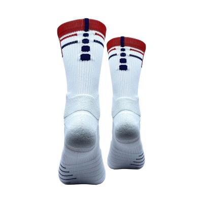 China Best Terry Elite Basketball Socks Men white branded luxury QUICK DRY for sale