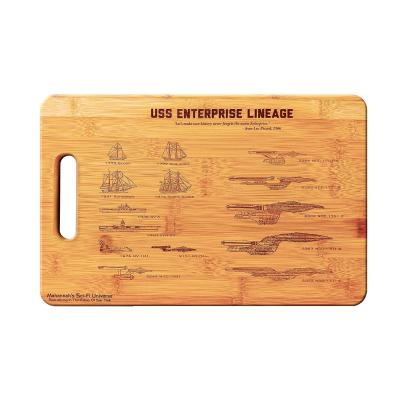 China Natural Wooden Butcher Block Chopping Board Viable Bamboo Wooden Chopper Cutting Board for sale