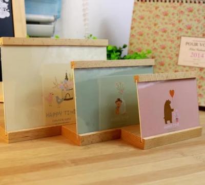 China Decorative Wooden Photo Display Promo Picture Frame Photo Frame for sale