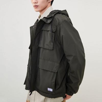 China Anorak 100% ultra light outdoor windproof polyester hip hop hoodie streetwear for men for sale