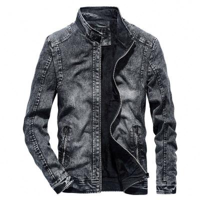 China Wholesale new Anti-wrinkle fasion men's jeans jacket for autumn for sale