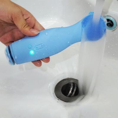 China Sonic Makeup Remover Skin Clean Handle DEEP CLEANING Facial Cleansing Brush for sale