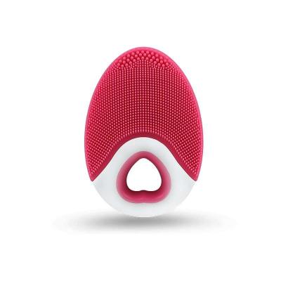 China DEEP CLEANING Wireless Charging Sonic Micro Pulsating Portable Mini Facial Cleansing Brush for sale