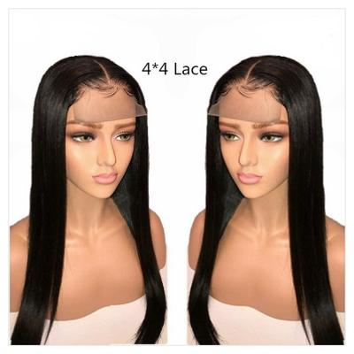 China Silky Straight Cuticle Front Human Hair Wigs Wave 13x4 Lace Wig Aligned Straight Hair Wigs Wave Wig For Black Women for sale