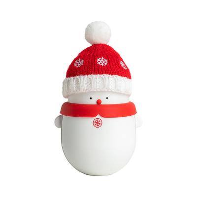 China Hands Warmer and Portable Phone Charger 6000mah Hand Warmer Christmas Snowman Hand Warmer USB Power Bank for sale