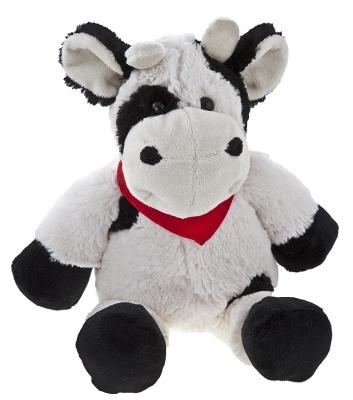 China White and Black Milka Cow Plush Toys for sale