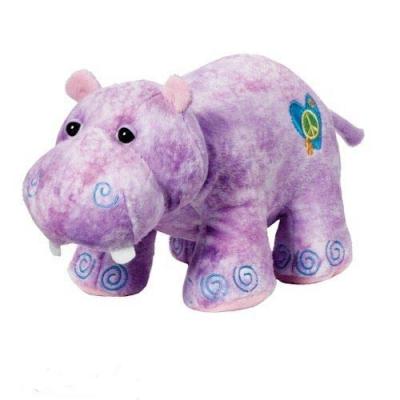 China Purple Hippo Plush Toys for sale