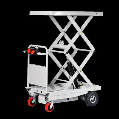 China food & Factory HG-116 Beverage Battery Powered Lift Platform Electric Hydraulic Scissor Lift for sale